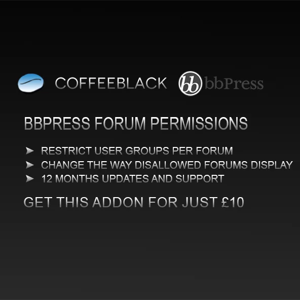 BBPress Forum Permissions Addon